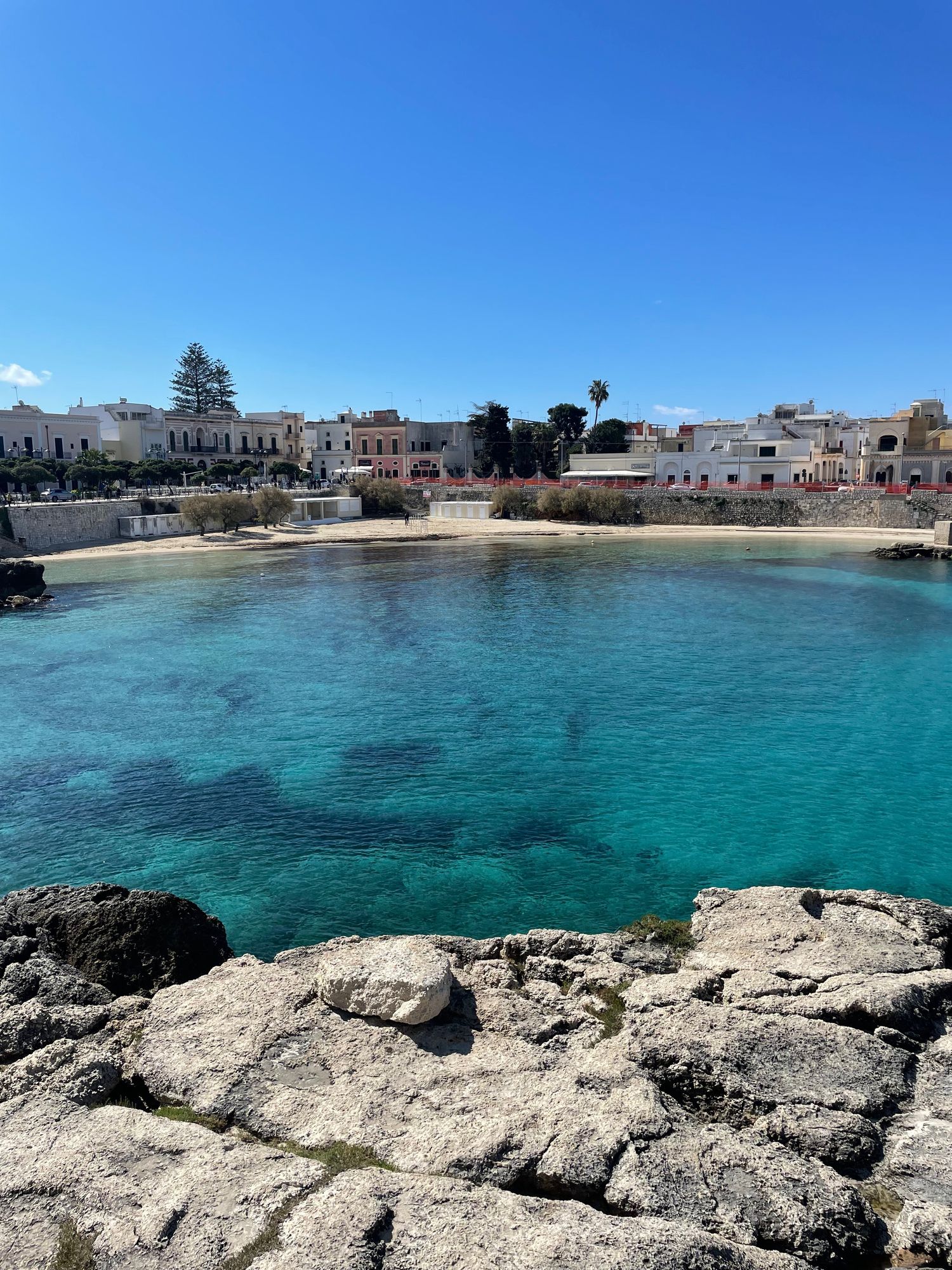 Mare cristallino turchese di Santa Maria al Bagno